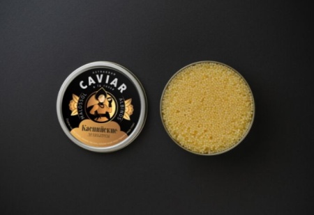 Икра осетровая "ALBINOS" стеклянная банка 50 г